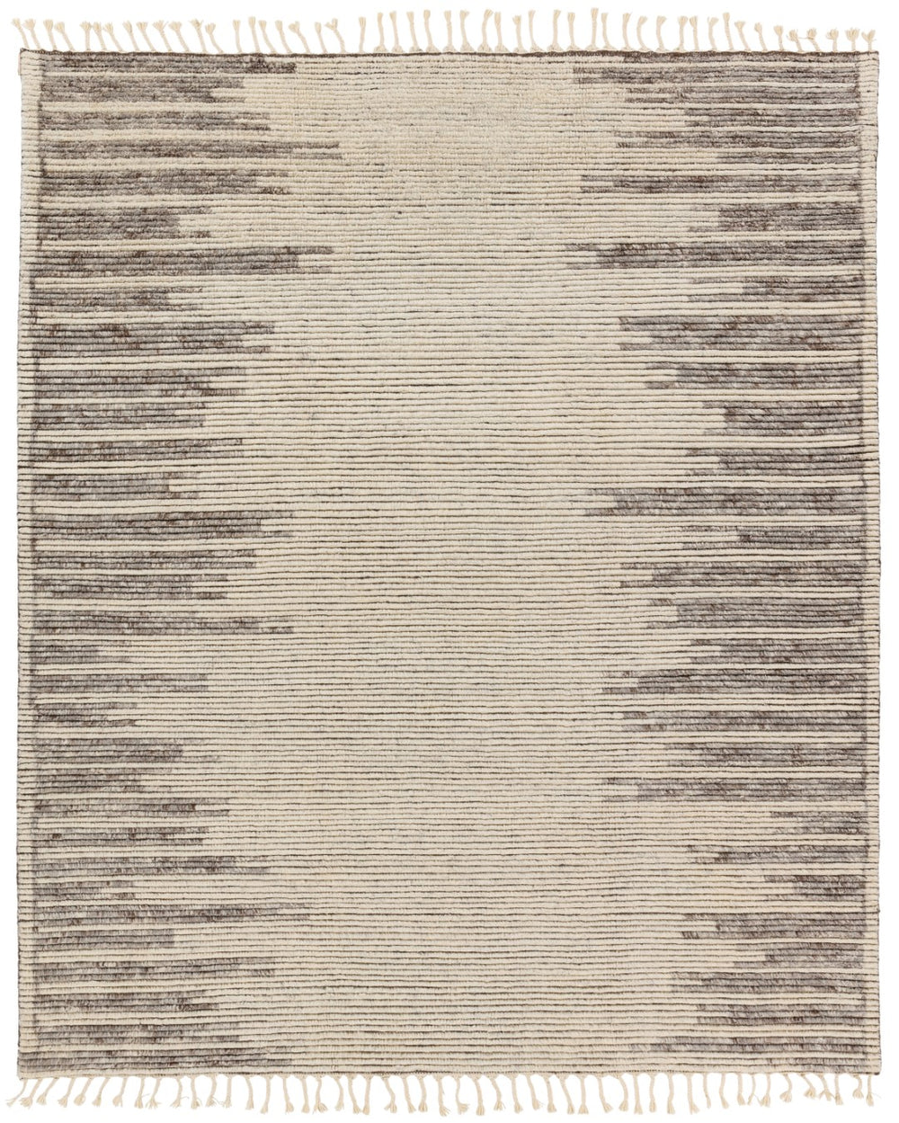 Jaipur Living Alpine Patra ALP05 Hand Knotted 100% Wool Solid Area Rug Cream 100% Wool RUG155792