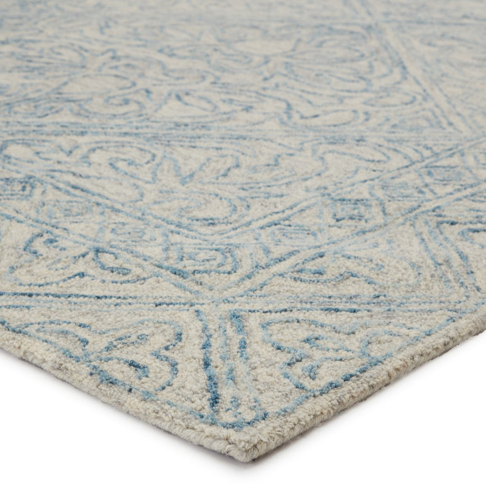 Jaipur Living Almira Carmen ALR01 Hand Tufted Handmade Indoor Transitional Rug Blue 3' x 10'