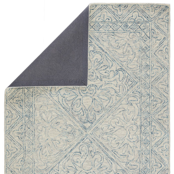 Jaipur Living Almira Carmen ALR01 Hand Tufted Handmade Indoor Transitional Rug Blue 3' x 10'