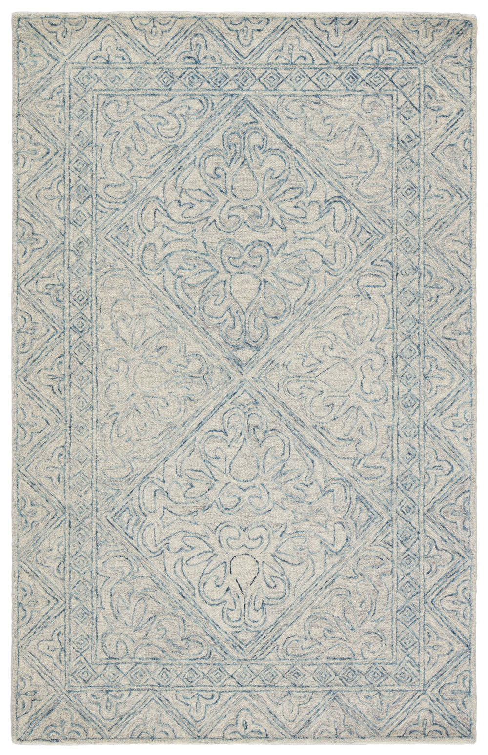 Jaipur Living Almira Carmen ALR01 Hand Tufted Handmade Indoor Transitional Rug Blue 3' x 10'