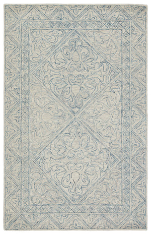 Jaipur Living Almira Carmen ALR01 Hand Tufted Handmade Indoor Transitional Rug Blue 3' x 10'