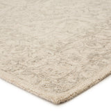 Jaipur Living Lena Handmade Medallion Light Gray/ Cream Area Rug (9'X12')