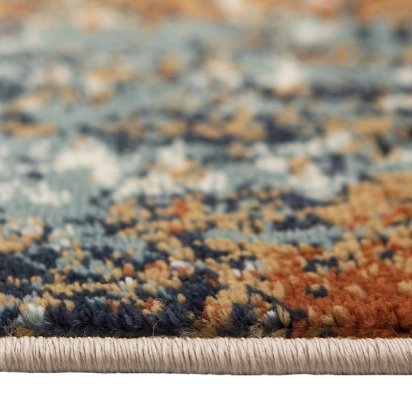 AMER Rugs Allure ALU-11 Power-Loomed Abstract Modern & Contemporary Area Rug Orange 8'9" x 11'9"