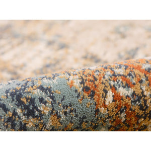 AMER Rugs Allure ALU-11 Power-Loomed Abstract Modern & Contemporary Area Rug Orange 8'9" x 11'9"