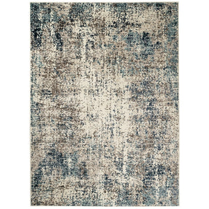 AMER Rugs Allure ALU-12 Power-Loomed Abstract Modern & Contemporary Area Rug Blue 8'9" x 11'9"