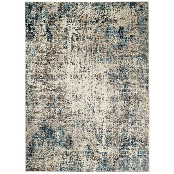AMER Rugs Allure ALU-12 Power-Loomed Abstract Modern & Contemporary Area Rug Blue 8'9" x 11'9"