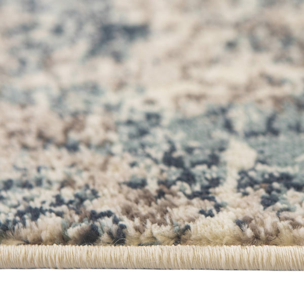 AMER Rugs Allure ALU-12 Power-Loomed Abstract Modern & Contemporary Area Rug Blue 8'9" x 11'9"