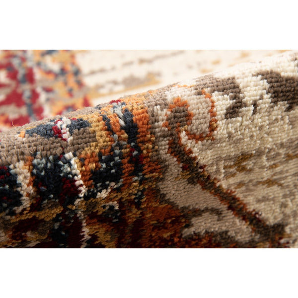 AMER Rugs Allure ALU-4 Power-Loomed Medallion Classic Area Rug Red 8'9" x 11'9"