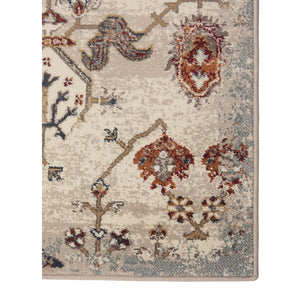 AMER Rugs Allure ALU-8 Power-Loomed Oriental Classic Area Rug Beige 8'9" x 11'9"