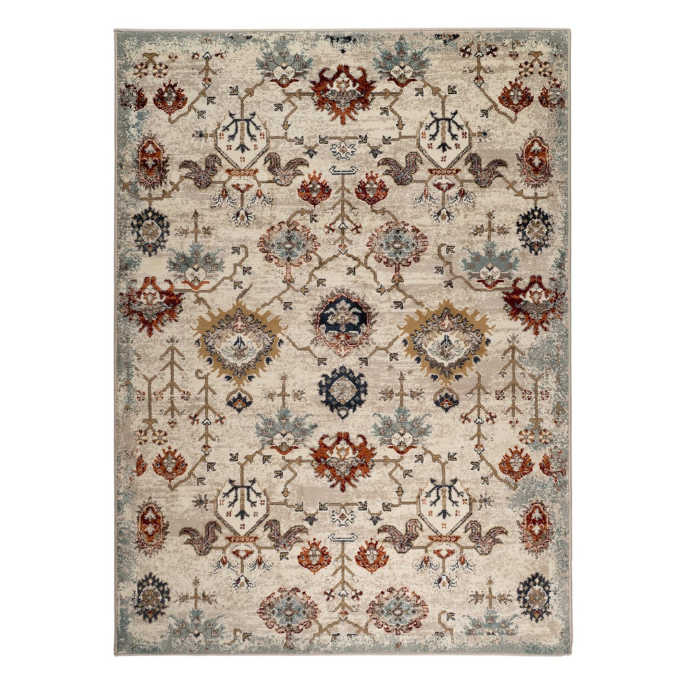 AMER Rugs Allure ALU-8 Power-Loomed Oriental Classic Area Rug Beige 8'9" x 11'9"