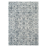 AMER Rugs Alexandria ALX-24 Power-Loomed Floral Transitional Area Rug Light Blue 8'9" x 11'9"