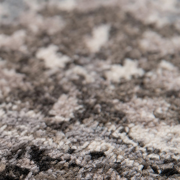 AMER Rugs Alexandria ALX-44 Power-Loomed Bordered Transitional Area Rug Black 8'9" x 11'9"