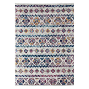 AMER Rugs Alexandria ALX-80 Power-Loomed Geometric Transitional Area Rug Multicolor 8'9" x 11'9"