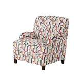 Fusion 01-02-C Transitional Accent Chair 01-02-C Fiddlesticks Confetti Accent Chair