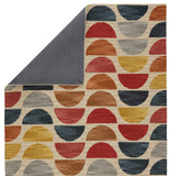 Jaipur Living Amado Collection AMA03 Carson 100% Wool Handmade Mid-Century Modern Geometric Rug RUG147455