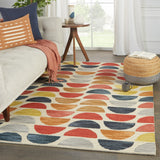 Jaipur Living Amado Collection AMA03 Carson 100% Wool Handmade Mid-Century Modern Geometric Rug RUG147455