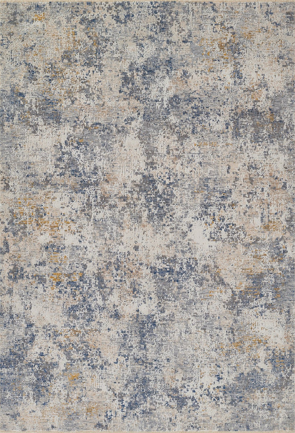 Momeni Amara AMA-2 Machine Made Transitional Abstract Indoor Area Rug Blue 8'10" x 12'7" AMAR0AMA-2BLU8AC7