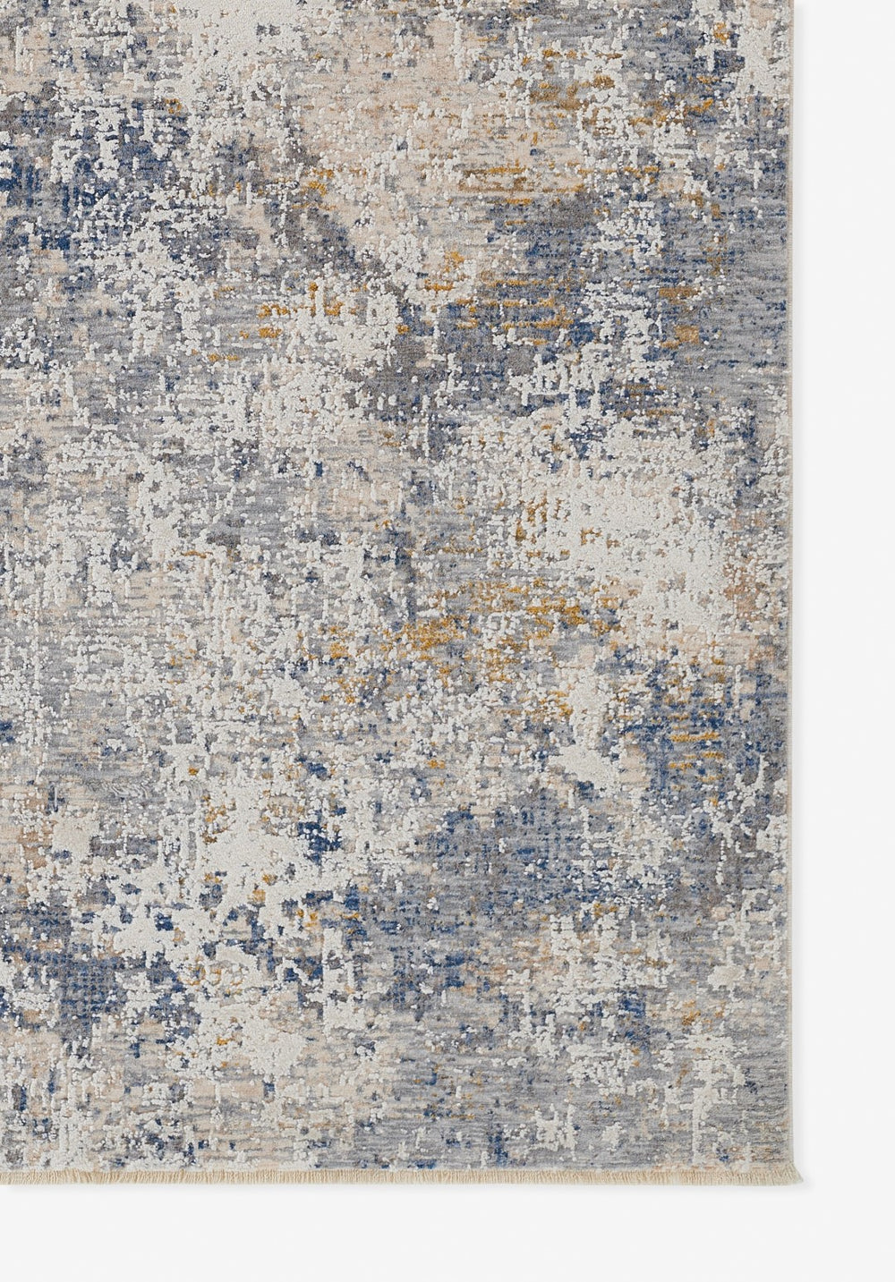 Momeni Amara AMA-2 Machine Made Transitional Abstract Indoor Area Rug Blue 8'10" x 12'7" AMAR0AMA-2BLU8AC7