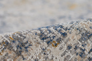 Momeni Amara AMA-2 Machine Made Transitional Abstract Indoor Area Rug Blue 8'10" x 12'7" AMAR0AMA-2BLU8AC7