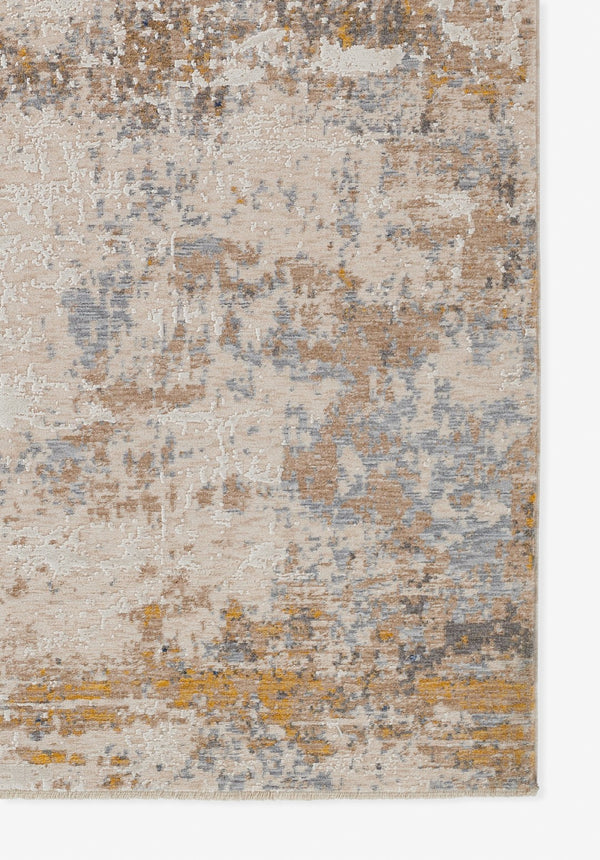 Momeni Amara AMA-4 Machine Made Transitional Abstract Indoor Area Rug Gold 8'10" x 12'7" AMAR0AMA-4GLD8AC7