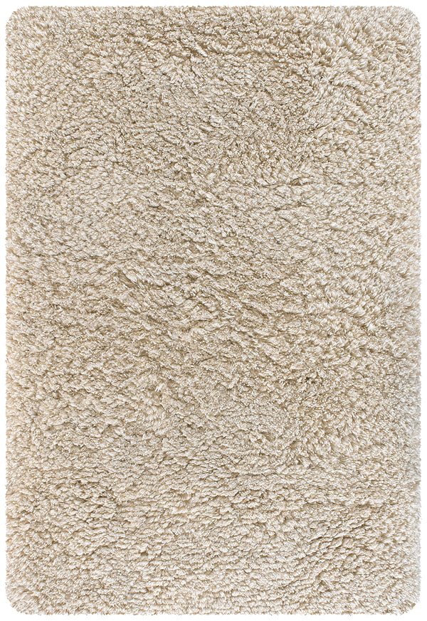 Chandra Rugs Ambiance 100% Wool Hand-Woven Contemporary Rug Ivory 9' x 13'