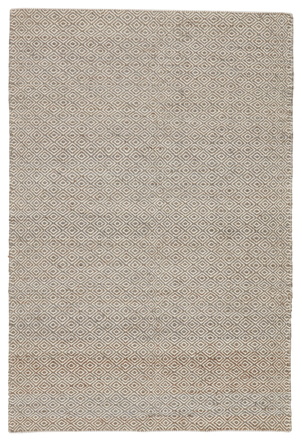 Jaipur Living Wales Natural Geometric Tan/ White Area Rug (10'X14')
