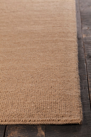 Chandra Rugs Amco 100% Jute Hand-Woven Contemporary Rug Beige 7'9 x 10'6