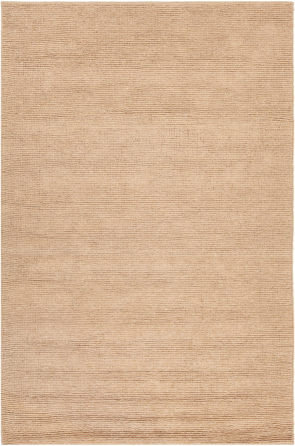 Chandra Rugs Amco 100% Jute Hand-Woven Contemporary Rug Beige 7'9 x 10'6