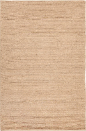 Chandra Rugs Amco 100% Jute Hand-Woven Contemporary Rug Beige 7'9 x 10'6