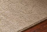 Chandra Rugs Amco 100% Jute Hand-Woven Contemporary Rug Beige 7'9 x 10'6