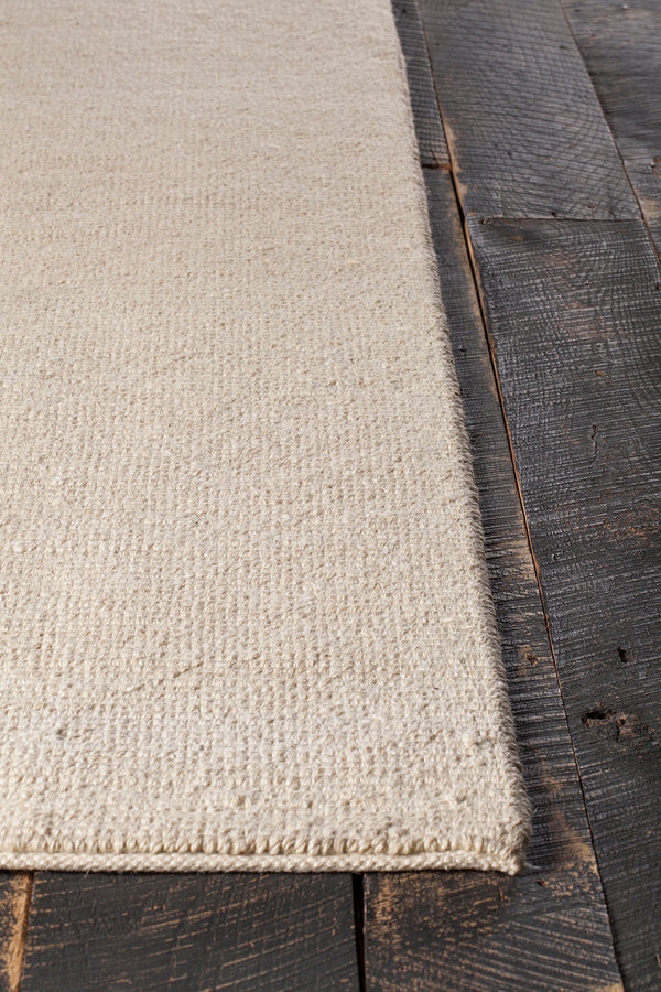 Chandra Rugs Amco 100% Jute Hand-Woven Contemporary Rug White 7'9 x 10'6