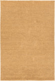 Chandra Rugs Amco 100% Jute Hand-Woven Contemporary Rug Gold 7'9 x 10'6
