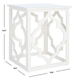 Safavieh Milo Trellis Gold Leaf End Table AMH1508C