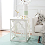 Safavieh Milo Trellis Gold Leaf End Table AMH1508C