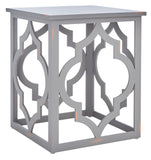 Safavieh Milo Trellis Gold Leaf End Table AMH1508D