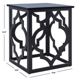 Safavieh Milo Trellis Gold Leaf End Table AMH1508E