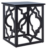 Safavieh Milo Trellis Gold Leaf End Table AMH1508E