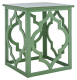 Safavieh Milo Trellis Gold Leaf End Table AMH1508F