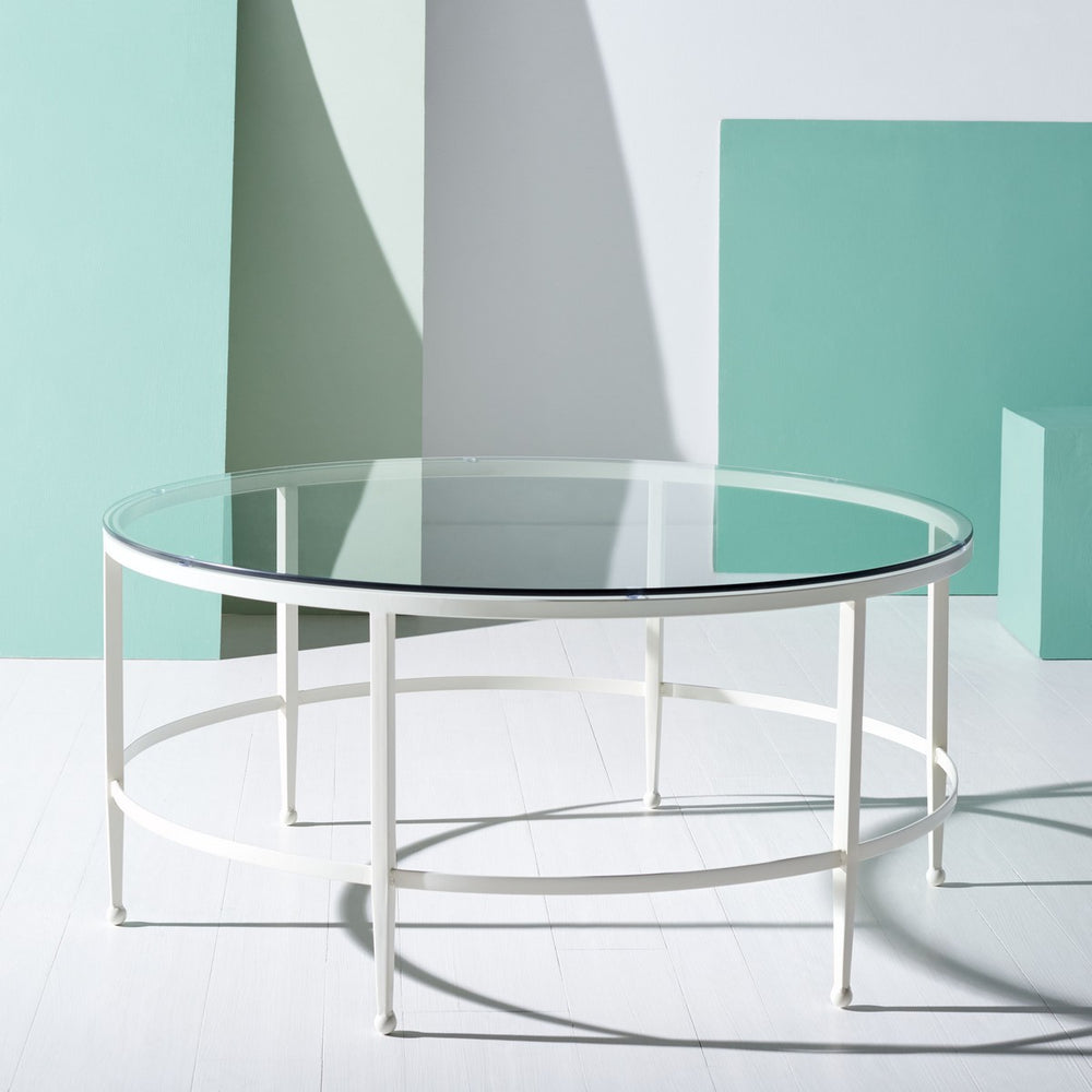 Safavieh Edmund Glass Cocktail Table XI22 AMH8304D