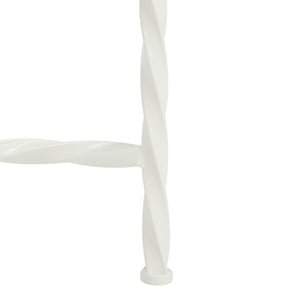 Safavieh Matilda Silver Leaf Glass Coffee Table XI22 AMH8318D