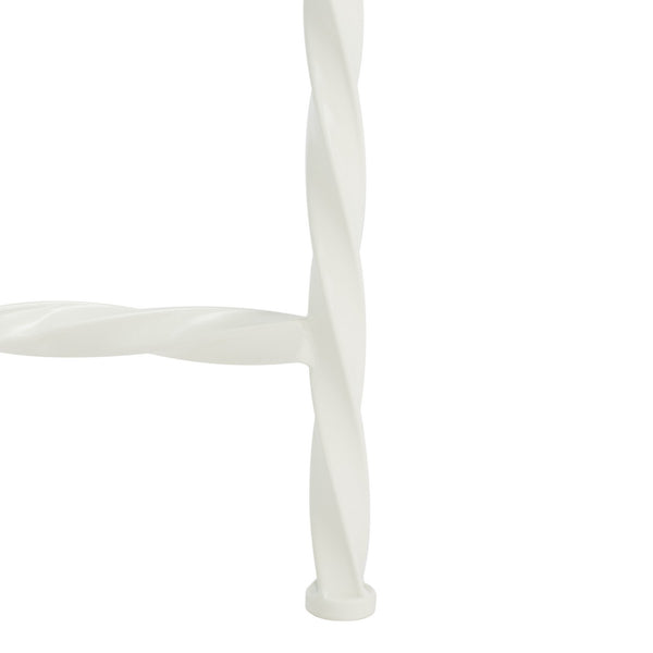 Safavieh Matilda Silver Leaf Glass Coffee Table XI22 AMH8318D