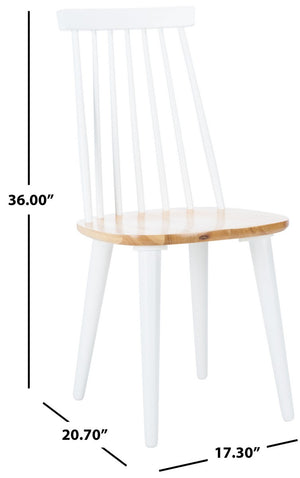 Set of 2 - Burris 17''H Spindle Side Chair