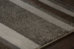 Chandra Rugs Amigo 50%Polyester + 25%Viscose + 25%Wool Hand-Woven Contemporary Rug Brown 7'9 x 10'6
