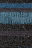 Chandra Rugs Amigo 50%Polyester + 25%Viscose + 25%Wool Hand-Woven Contemporary Rug Blue/Grey/Charcoal 7'9 x 10'6