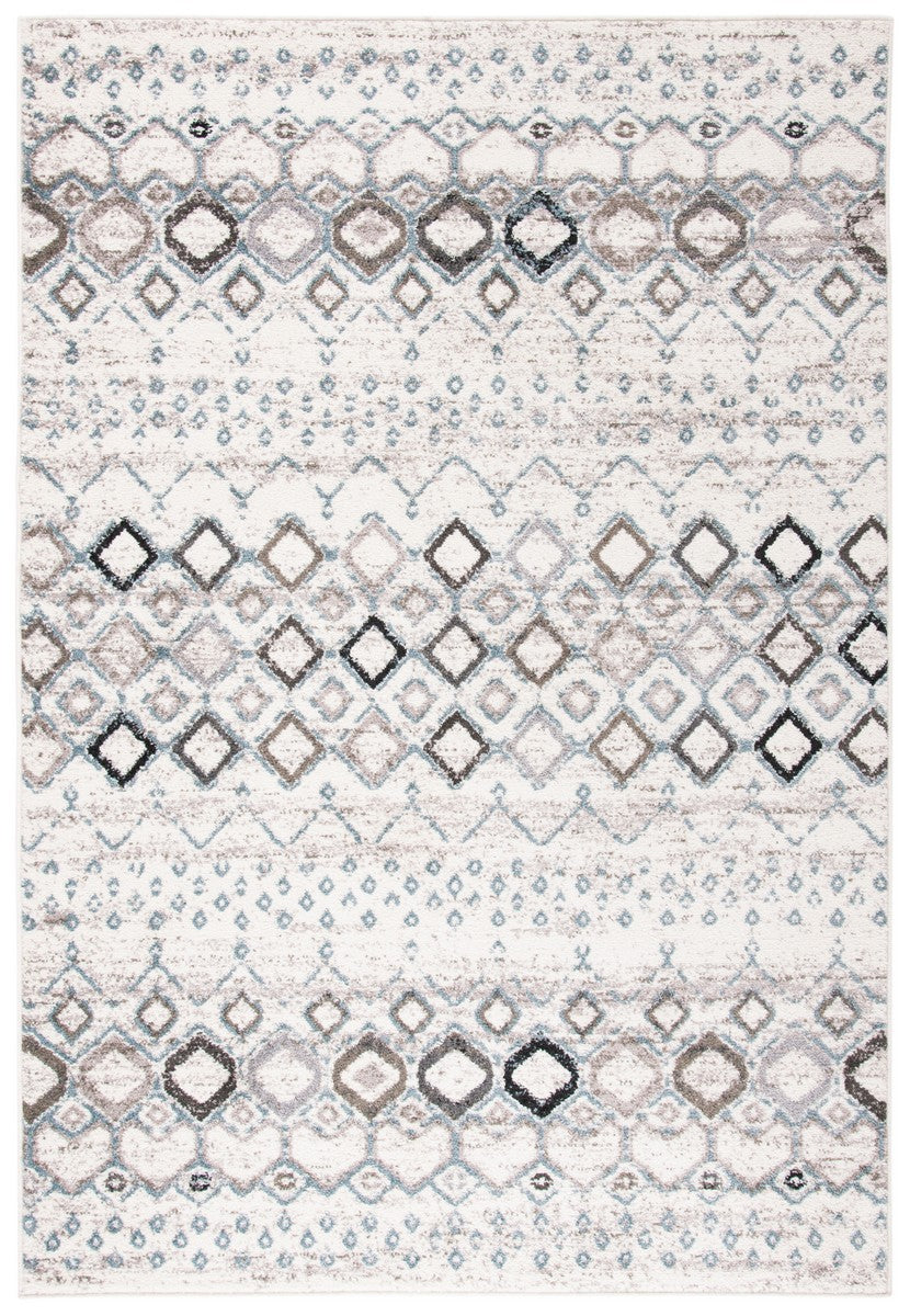 Safavieh Amsterdam 108 Power Loomed 100% Polypropylene Pile Bohemian Rug AMS108A-9SQ