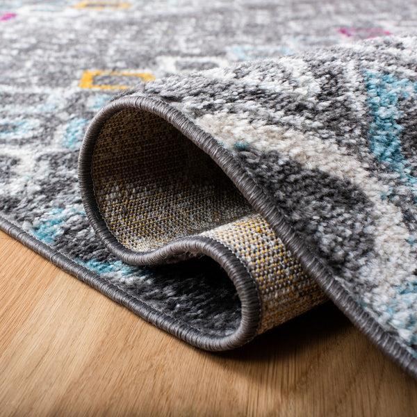 Safavieh Amsterdam 108 Power Loomed 100% Polypropylene Pile Bohemian Rug AMS108H-9SQ