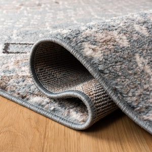 Safavieh Amsterdam 108 Power Loomed 100% Polypropylene Pile Bohemian Rug AMS108L-5SQ