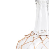 Dovetail Silas Glass Decorative Bottle AMT14
