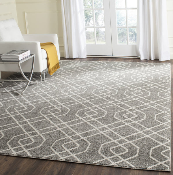 Safavieh Amherst 407 Power Loomed 67% Polypropylene 18% Fibrillated Polypropylene 8% Latex 7% Poly-cotton(warp) Rug AMT407C-4