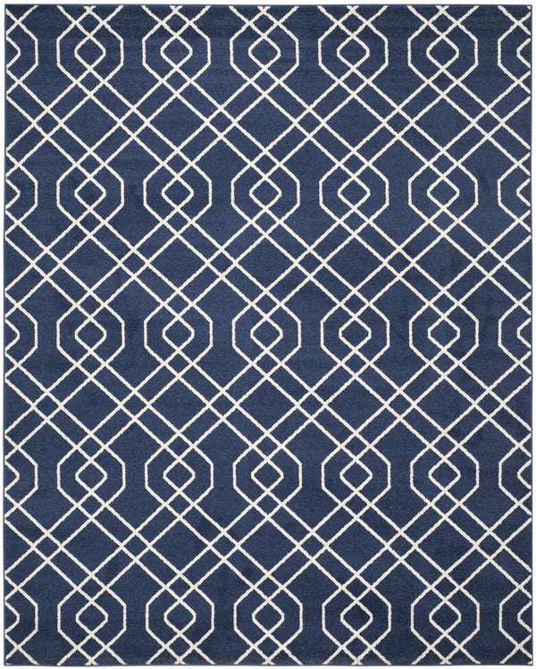 Safavieh Amherst 407 Power Loomed 67% Polypropylene 18% Fibrillated Polypropylene 8% Latex 7% Poly-cotton(warp) Rug AMT407P-4